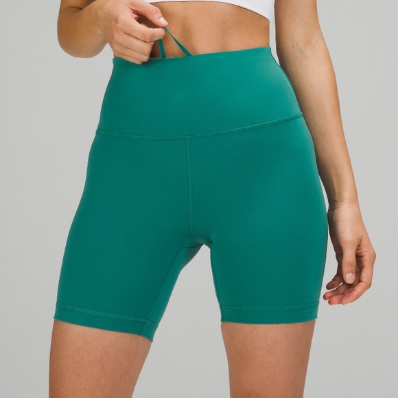 Lululemon Wunder Train Short 6” Teal Lagoon 4 - Picture 3 of 9